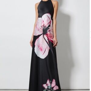 Alice + Olivia MONTANA TIE BACK GOWN